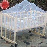 CheeseArrow Baby Kids Cradle Mosquito Net  Cot Mesh Canopy Infant Toddler Playpens Bed Tent sg