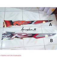 (ORIGINAL) Yamaha FIZ R FUL CLUT 2002 Striping Sticker | Fiz r Full Clutch Motorcycle Sticker, Origi