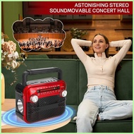 Survival Radio 3W Solar Powered Radio FM/AM/SW16/USB/TF/BT Multichannel Survival Flashlight for Weat