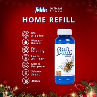 Frida 48H Refill Sahara(Oud) [480ml] 0% Alcohol Pet-Friendly Tahan Lama Multipurpose Water-base
