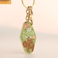 IVANES 12 Constellation Keychain, Capricorn Taurus Constellation Metal Pendant, Fashion Letters Lion