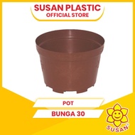 Pot Tanaman - Pot Bunga Plastik - Pot Bunga 30 - SUSAN