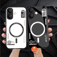 Latest Vivo V60 lite Glass Softcase [M227] Vivo V60 Lite Mobile Phone Case - Mobile Phone Case - Cas