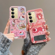 realme c75 case realme c75x case mirror bracket jelly phone case