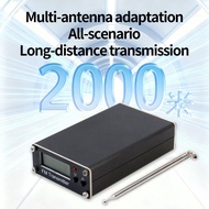 [MY123] 0. 5w Fm Transmitter With 2000m Distance For School Parking Lot Radio Station Modulation Emi