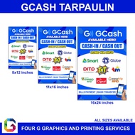 GCASH TARPAULIN (COD AVAILABLE!) | CASH IN/OUT | RATES