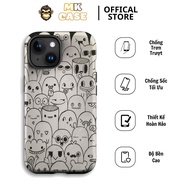 MK CASE Funny and Lovely Hand-painted Cartoon iPhone CASE for All iPhone Lines
