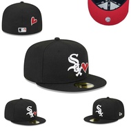 Fitted Hat baseball cap designer MLB_SOX_ hats for men and women golf trucker Full Closed caps 2-3