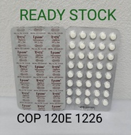 EPAM 5MG COP 120E 1226 VITAMIN 1 PAPAN 40 TABLETS 5 PAPAN 200 TABLETS 10 PAPAN 400 TABLETS..