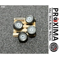 PROXIMA PX6 PREMIUM ALLOY BBS RS WHEELS 10mm BONUS AS SHEATH