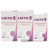 Lacto-5 Locally Derived Probiotics 10 Billion CFU