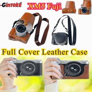 Full Cover Leather Case for Fujifilm XM5 Fuji /Camera Case for Fujifilm X-M5 Hand Grip Camera Case P