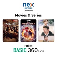 Nex Parabola Paket Basic 360 Hari - Garansi