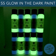 Cat Glow In The Dark - SS Glow In the Dark Paint 30 ML Cat Lukis Custom Painting Sepatu Jaket Tas