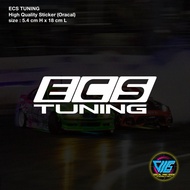 ECS TUNING Sticker / Decal (High Quality Sticker)