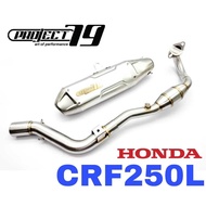 Honda CRF250L / Rally Exhaust Project79 Piping CRF 250 L Ekzos Pipe Racing Bomb Quality Project79 Fu