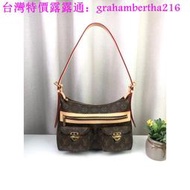 台灣特價19新款路易威登中古包 Vintage女包 LV牛仔單肩包 手提包 monogram帆布包  斜挎包 手提包