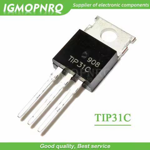 10pcs TIP31C TIP31 TO-220 Bipolar Transistors - BJT NPN Gen Pur new original