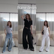 GAVANA Frame Denim Pants Buggy Long Jeans Seluar Jeans Perempuan P26013