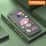 For OPPO R15 R15 Pro R17 Case Cartoon Lovely Sanrio Melody Soft Silicone Edge Pattern New Design Thin Shockproof Frosted Phone Case