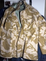 英國沙漠迷彩外套 防水透氣Gore Tex 真軍品