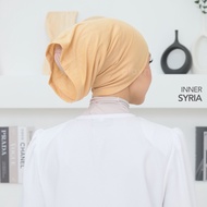 ALAYNA Inner Syria | Scarf Anak Tudung Scaf Lubang Skaf Kepala Petak Cotton