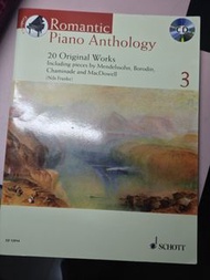 Romantic Piano Anthology 3 鋼琴樂譜連CD