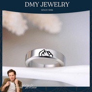 DMY Jewelry Emas Asli 24 Karat 5 Gram Ada Surat/Cincin Cewek Model Ter