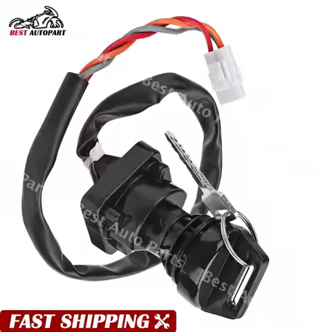 Ignition Key Switch for Arctic Cat 400 DVX Kawasaki KFX450R KVF400C 4x4 Prairie 300 360 400 KVF300 K