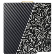 PET PEO ビルドプレート Bambu Lab X1/P1P/P1S 3Dプリンター用 ビルドプレート PEIシート スプリングスチールフレキシブルプラットフォーム 257x257mm Bambu