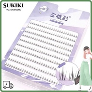 SUKIKII Air Lower Eyelashes, DIY Lash Extension 6mm Bottom Lash Clusters, 10 Rows Makeup Tools Under