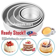 ❉2/4/6/8/10inch Aluminum Alloy Nonstick Round Cake Mould Bottom Removable Chiffon Cake Mold Pan Baking Mould Bakeware