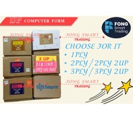 DATA PRINT COMPUTER FORM 1PLY/2PLY/2PLY 2UP/3PLY