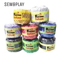Benang emas benang sulam benang crochet cap kuching