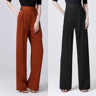 Women's Pants Women's Legs Straight Point Yang Friendship Dance Pants High Pants Pants Latin Dance C