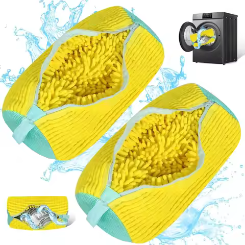 1/2/4PCS Thickened Shoe Cleaning Bags Suitable for All Shoe Types Washing Machine and Dryer Dedicate