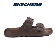 Skechers สเก็ตเชอร์ส รองเท้าแตะผู้ชาย Men Foamies Slides Arch Fit Footsteps Desire Shoes - 111304-BL
