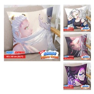 Hobby Express Throw Pillow Case Character Game New Demon Slayer Design Dakimakura 40x40cm Sofa Couch Square Soft Cushion Cover