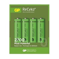 GP Recyko+ AA 2700 series 4's Rechargeable Battery