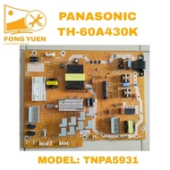 TH-60A430K / TH-60C430K PANASONIC 60" TV POWER BOARD TH60A430K / TH60C430K