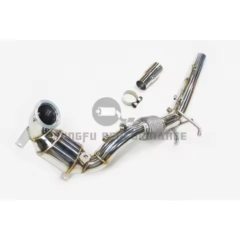 KUNGFU PERFORMANCE Stainless Steel 304 Downpipe For V W Golf 81.5T OPF 2020+ Decat