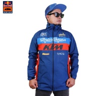 [KTM BIG SIZE ] Jaket Ktm racing waterfroop bahan goretex big size