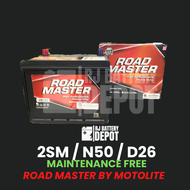 2SM / N50 / D26 ROAD MASTER MOTOLITE BATTERY