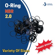 [2.0] NBR O Ring (6-110) Rubber NBR O Ring Rubber Ring O Ring Gasket Sealing O Ring(THICKNESS 2.0)