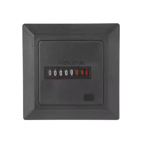 Accurate HM-1 Timer Square Counter Digital 0-99999.9 Hour Meter Hourmeter Gauge 0.3W AC220-240V / 50