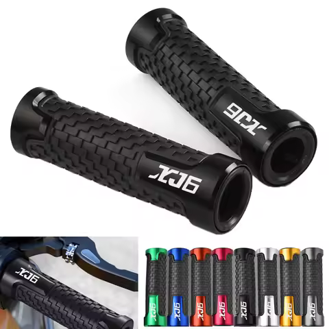 Motorcycle Grips Rubber Non-slip Handlebar Handle Grip Comfort For Yamaha XJ6 Diversion ABS XJ6N XJ6