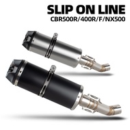 Slip on Line For Honda CBR400 CBR400R CB400F CB400X NX400 CBR500 CBR500R CB500F CB500X NX500 2016-20