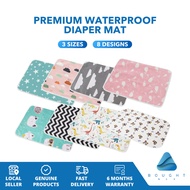 Premium Waterproof Diaper Mat - Soft Cotton, Hygiene Ensured, Easy Washable Baby Care