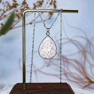 【粉紅海紋石】高品粉紅拉利瑪/鈉沸石 (配純銀項鏈)/ 一物一拍