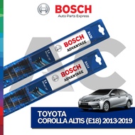 BOSCH ADVANTAGE WIPER SET FOR TOYOTA COROLLA ALTIS (E18) 2013-2019 (26"/14")